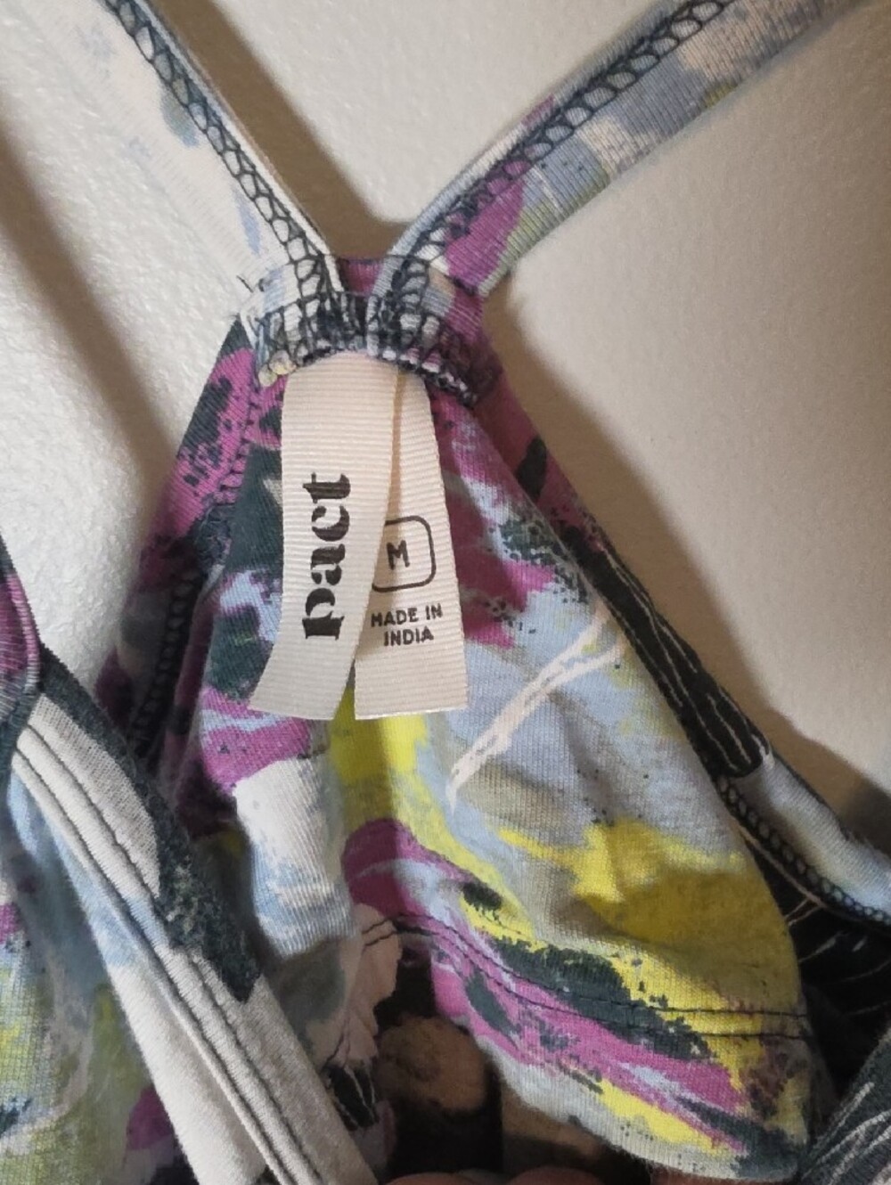 Sleeveless Floral Maxi Dress in Gray and Purple - Picture 2 of 5